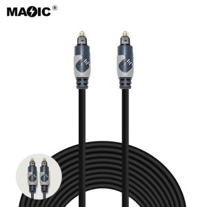 Audio fiber optical  cable plastic style 15