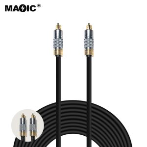 Audio fiber optical  cable metal style 2