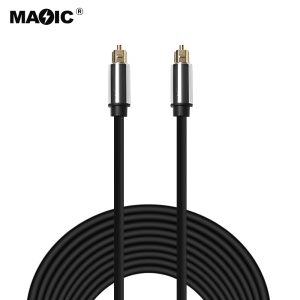 Audio fiber optical  cable metal style 7
