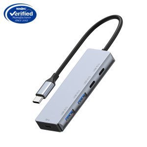 10Gbps 5-in-1 USB-C Hub with 100W PD Charging for MacBook & Laptop