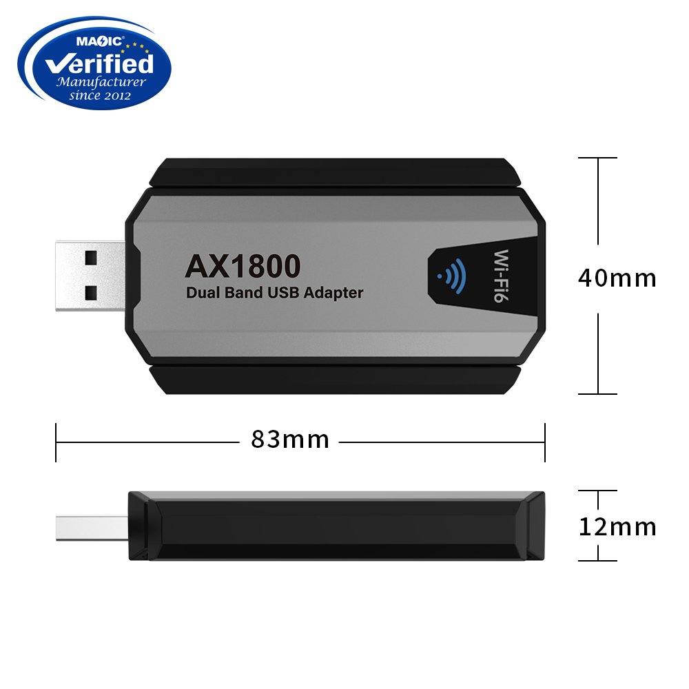 USB WiFi 6 Adapter AX1828 - 图片 3