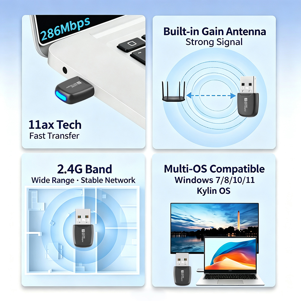 Wireless Network Card AX312 - 图片 5