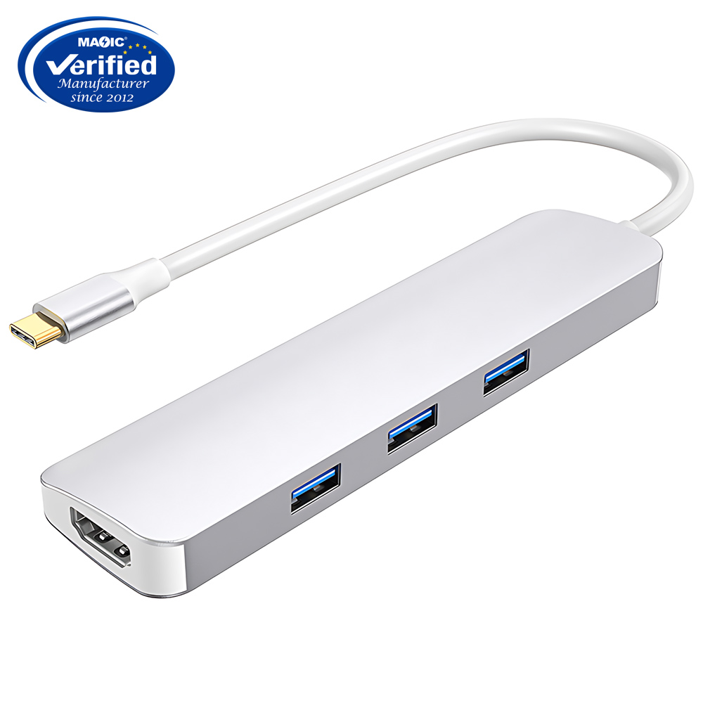6-in-1 USB-C Hub with 4K HDMI, SD/Micro SD Card Reader & USB 3.0 Ports - 图片 8
