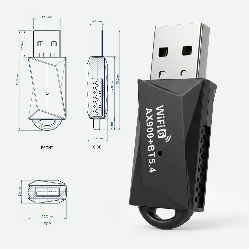 USB WiFi 6 Adapter AX900 - 图片 6