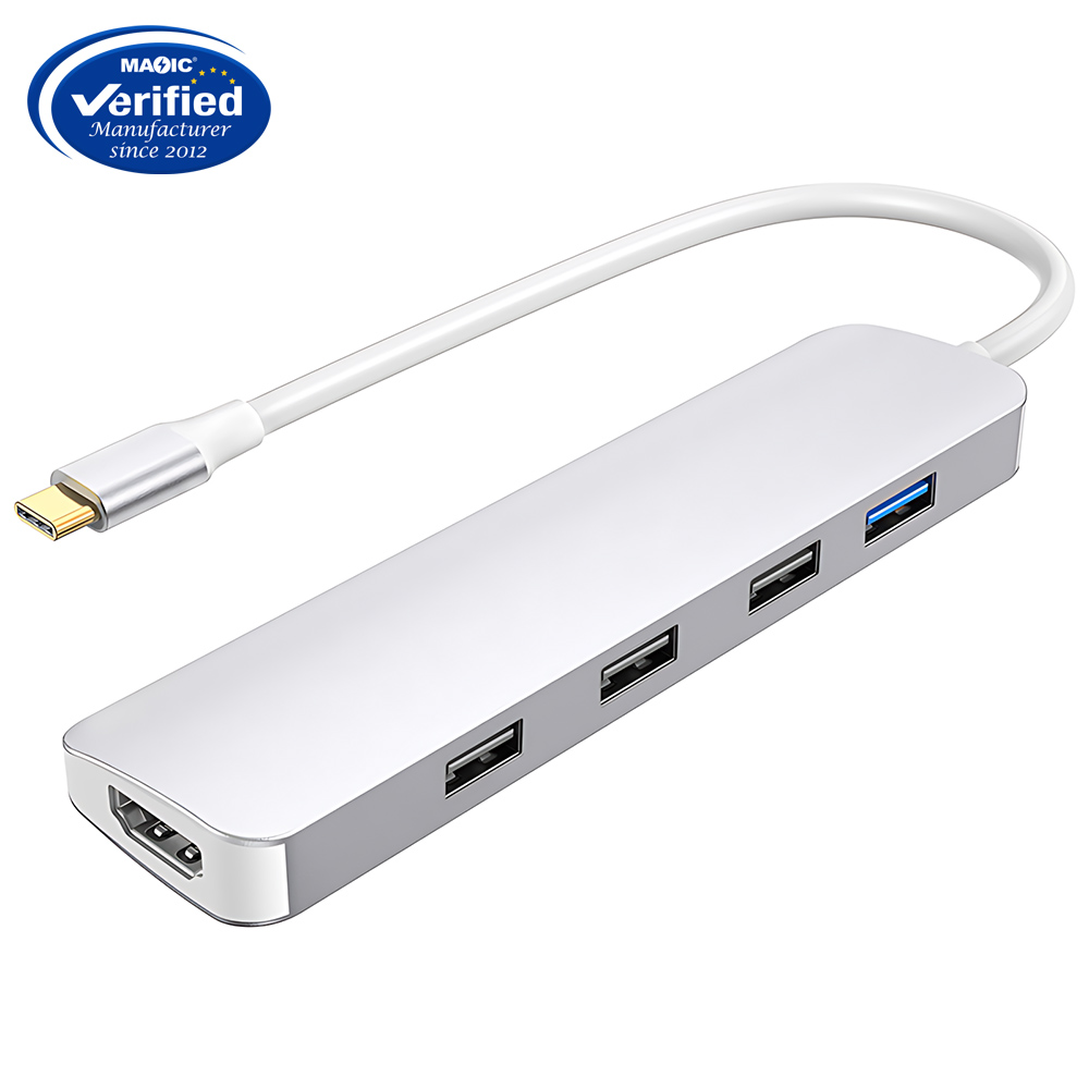 6-in-1 USB-C Hub with 4K HDMI, SD/Micro SD Card Reader & USB 3.0 Ports - 图片 13