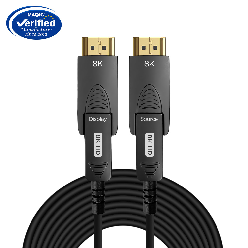 8K detachable Micro HDMI fiber cable