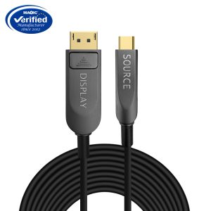 USB C to Displayport fiber cable